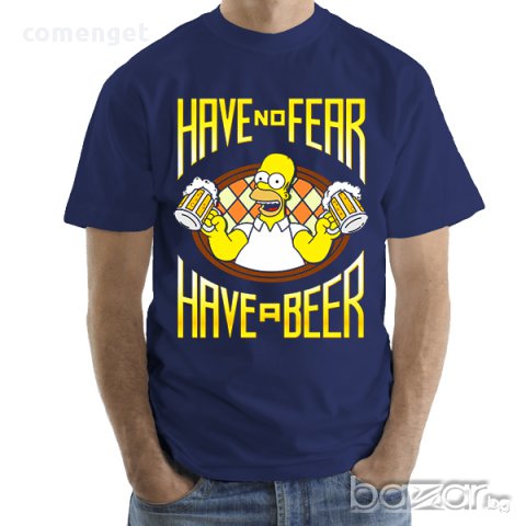 NEW! HOMER ХОУМЪР SIMPSON DONUT мъжка тениска! Поръчай модел с твоя снимка!, снимка 5 - Тениски - 12587393