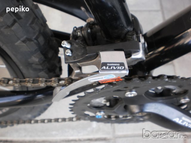 Продавам колела внос от Германия МТВ алуминиев велосипед FLEX 09 26 цола пълен монтаж SHIMANO ALIVIO, снимка 4 - Велосипеди - 20740638