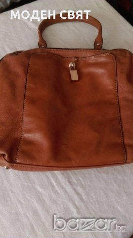 Дамска чанта от естествена кожа, снимка 1 - Чанти - 21415768