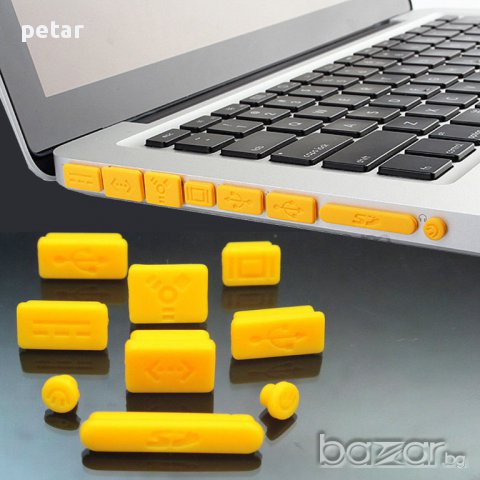 силиконов скин за клавиатурата и комплект  за MacBook Air и MacBook Pro , снимка 16 - Клавиатури и мишки - 16654952
