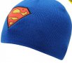 Нова шапка за 12-14 годишно момче в синьо Superman, снимка 1 - Шапки, шалове и ръкавици - 10778355