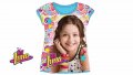 Нова цена! Детска тениска Soy Luna за 7 г. - М1-2, снимка 1 - Детски тениски и потници - 17008532