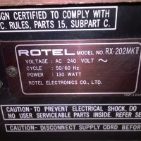 rotel-receiver-ретро красавец-внос англия, снимка 16 - Ресийвъри, усилватели, смесителни пултове - 19121625
