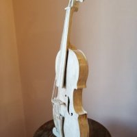 Състарена цигулка. , снимка 4 - Декорация за дома - 25121034