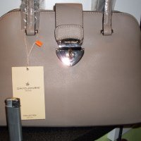 David Jones луксозна светло-бежова чанта, снимка 1 - Чанти - 19633802