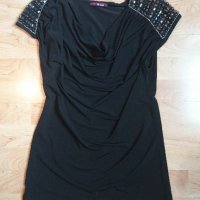 Блузка с ефектни ръкави, снимка 1 - Корсети, бюстиета, топове - 20290224