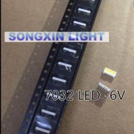 Led smd светодиоди 7032, 1W, 6V за подсветка на тв, снимка 1 - Части и Платки - 15477964