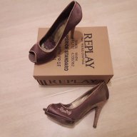 Нови  Оригинал. Replay, снимка 1 - Дамски обувки на ток - 17458611