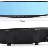 Видеорегистратор Full HD 1080P тип огледало с  2 камери, снимка 3 - Аксесоари и консумативи - 23924859