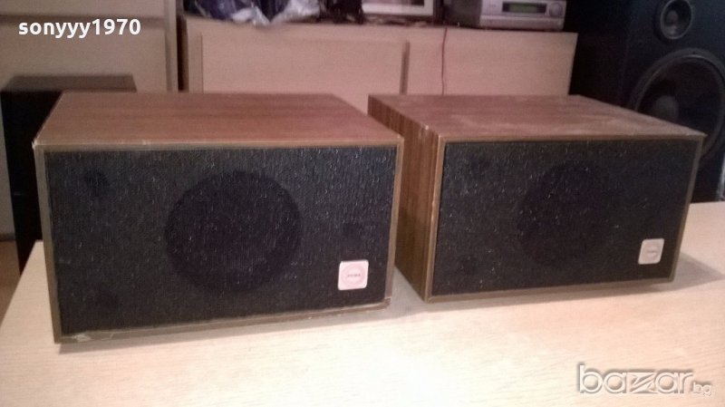 rema andante 744-ретро тонколони 2бр-внос швеицария-28х22х17см, снимка 1