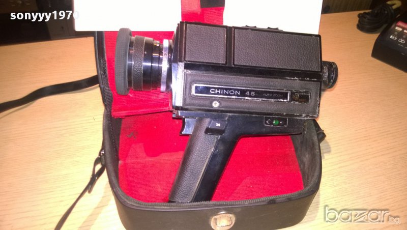 cinepresa chinon 45 super 8-внос швеицария, снимка 1