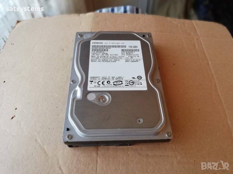 Хард диск Hitachi GST Deskstar 7K1000.B HDT721032SLA360 320GB SATA 3.0Gb/s, снимка 1