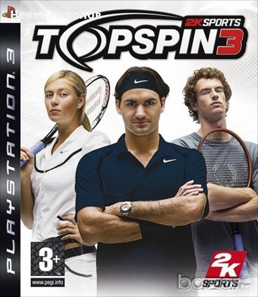 Topspin 3 - PS3 оригинална игра, снимка 1