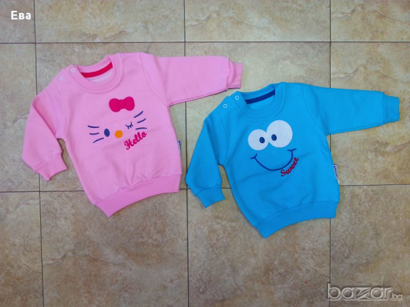 Леко ватирана блуза  80см., снимка 1