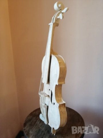 Състарена цигулка. , снимка 4 - Декорация за дома - 25121034