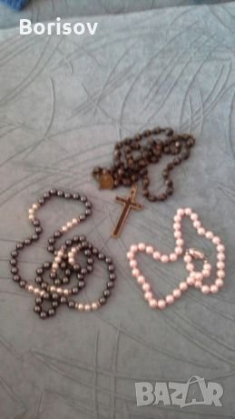 Броеница , Колиета от естествени перли, снимка 4 - Колиета, медальони, синджири - 22084323