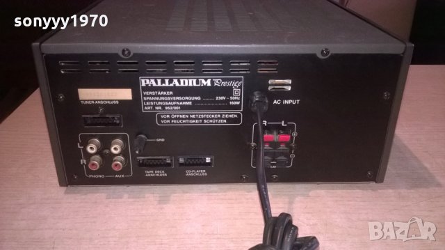 palladium prestige amplifier-внос швеицария, снимка 2 - Ресийвъри, усилватели, смесителни пултове - 23551168