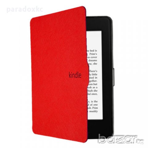 Kindle Paperwhite Smart Cover, червен , снимка 1 - Електронни четци - 10606321