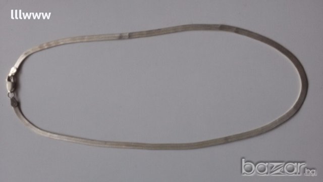 Сребърно ланче Италия, снимка 2 - Колиета, медальони, синджири - 10607361