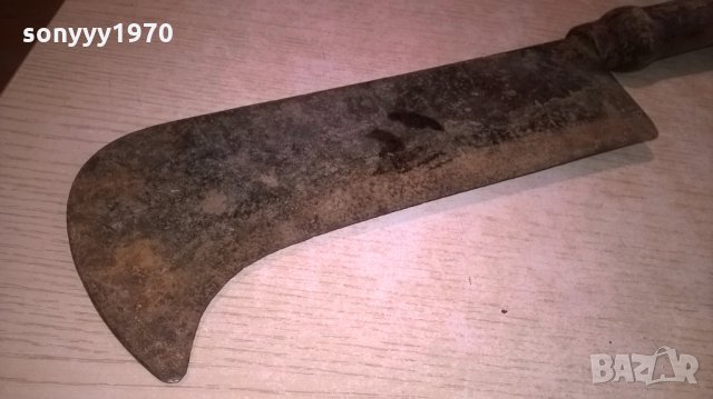 АНТИКА-КУКРИ-40Х11СМ-РЕТРО КОЛЕКЦИЯ-САТЪР/НОЖ-ВНОС ФРАНЦИЯ, снимка 7 - Колекции - 26104159