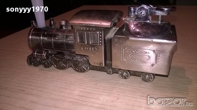 JAPAN локомотив-запалка-made in japan 16/7/5см-внос швеицария, снимка 11 - Антикварни и старинни предмети - 16433799