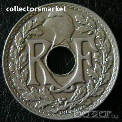 10 сантима 1934, Франция, снимка 2 - Нумизматика и бонистика - 11689006