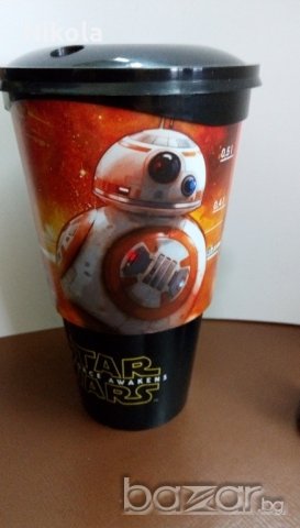 Star Wars филмови колекционерски чаши и фигурка на джуджето Кили, снимка 3 - Колекции - 20065274