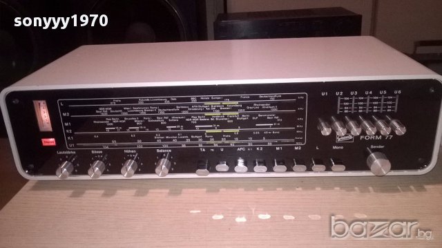 Graetz form77-stereo receiver-made in west germany-внос швеицария, снимка 9 - Ресийвъри, усилватели, смесителни пултове - 17046045
