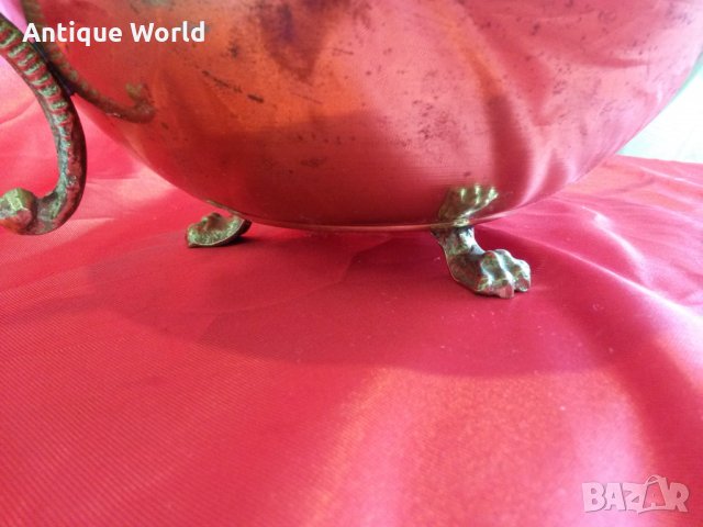 Голям Стар Бронзов БАРОКОВ Съд, снимка 3 - Антикварни и старинни предмети - 26144925