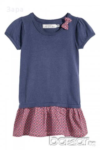 нова рокля H&M, 2-4г, 98/104см, снимка 1