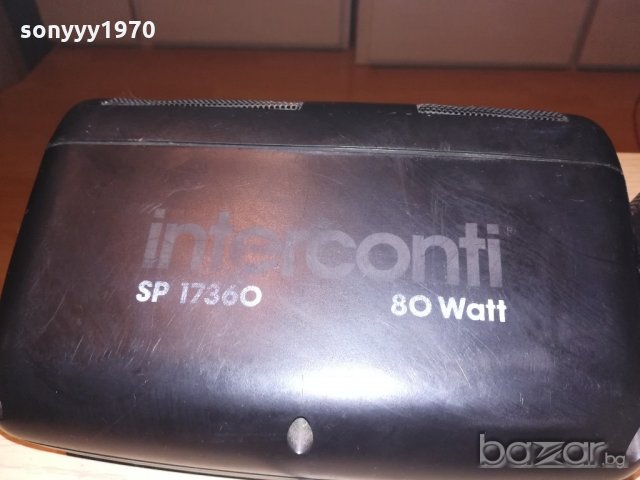 interconti sp17360 2way 2x80w-22х13х12см-внос швеицария, снимка 12 - Тонколони - 20833422