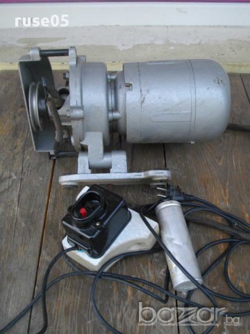 Електродвигател със съединител за шевна машина работещ -СССР, снимка 4 - Други инструменти - 11568140