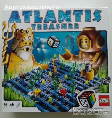 Lego 3851 - Лего - Съкровището на Атлантида, снимка 1 - Игри и пъзели - 18268838