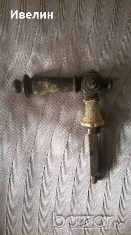 пет стари бронзови дръжки за врата, снимка 2 - Антикварни и старинни предмети - 20863011