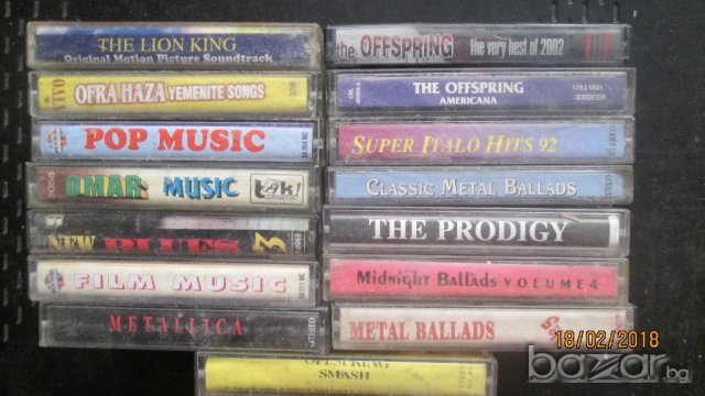 Продавам аудио касети с диско и друга музика, снимка 5 - Аудио касети - 20770185