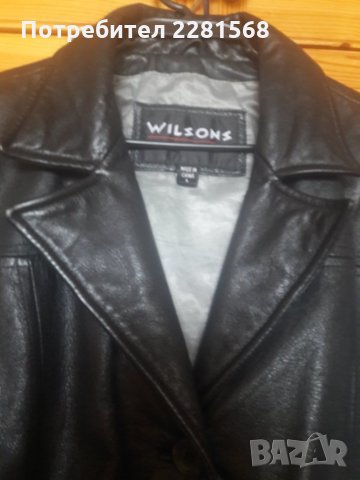 Дамско яке Wilsons от естествена кожа, снимка 3 - Якета - 25406832