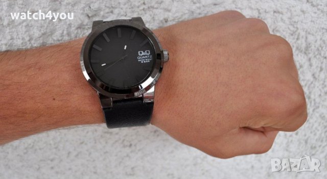 █▬█ █ ▀█▀ Мъжки часовник Q&Q Q740J502Y с японски механизъм. Оксидиран корпус усточив на износване, снимка 2 - Мъжки - 21811482