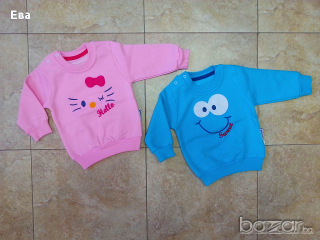 Леко ватирана блуза  80см., снимка 1