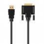 Кабел HDMI to DVI-D - 3 метра, снимка 3