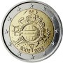 2 Евро монети (възпоменателни) емитирани 2012г(10-та годишнина от въвеждането на еврото), снимка 3