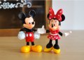 двойка Mickey Minnie Mouse PVC Мики и Мини Маус  топер играчки фигурки декорация торта украса, снимка 3