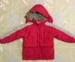 Зимно топло червено дебело якенце, снимка 1 - Детски якета и елеци - 23403432