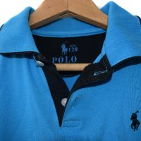 Polo Ralph Lauren детска синя тениска Размер 128, снимка 3 - Детски тениски и потници - 23565373