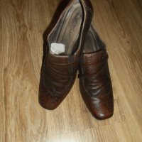 Австрийски дамски кожени обувки, снимка 5 - Дамски ежедневни обувки - 11902195