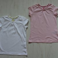 Комплект блузки с къс ръкав, марка Lupilu 98/104, снимка 1 - Детски Блузи и туники - 26098221