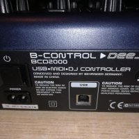 behriner bcd2000 b-control deejay-usb midi dj controller from uk, снимка 18 - Ресийвъри, усилватели, смесителни пултове - 20284389