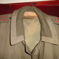 есен зима военен шлифер подполковник пагони , снимка 3 - Антикварни и старинни предмети - 11068383
