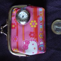 Оригинално детско портмоне с часовник-Hello Kitty;, снимка 7 - Други - 20754031