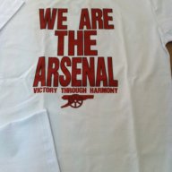Нова тениска на Арсенал WE ARE THE ARSENAL!, снимка 3 - Фен артикули - 8651525