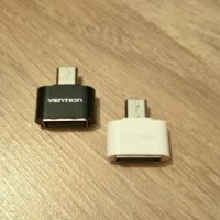 USB OTG - преходник за смартфон и iPhone, снимка 2 - USB кабели - 24431750